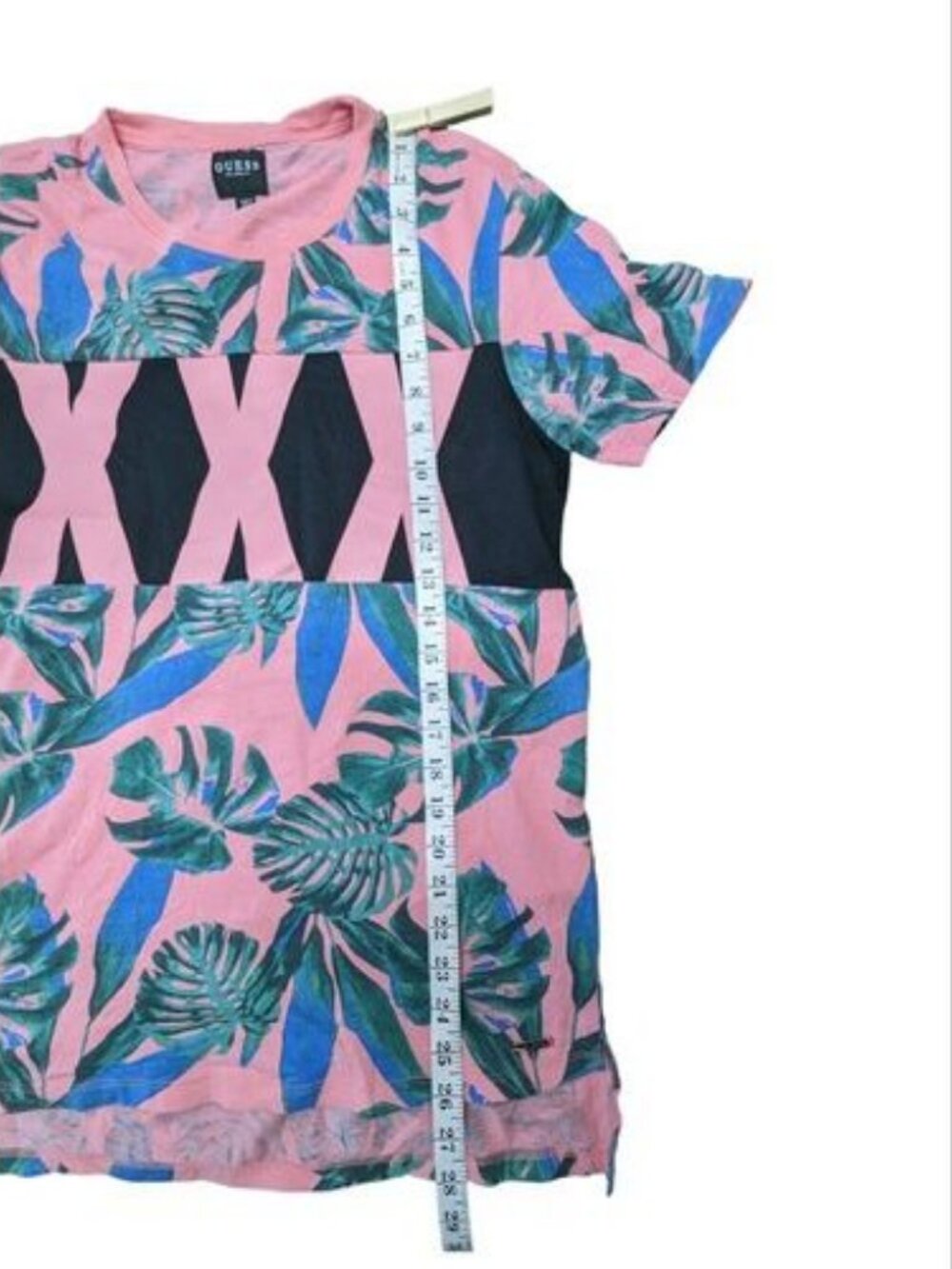 Guess Los Angeles Pink Palm Tree XXX Miami Vice T-shirt Men's Tee Top Size S - Picture 7 of 10